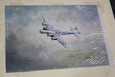 Lot 41 - Powell (Michael, 20th century). Aviation watercolours