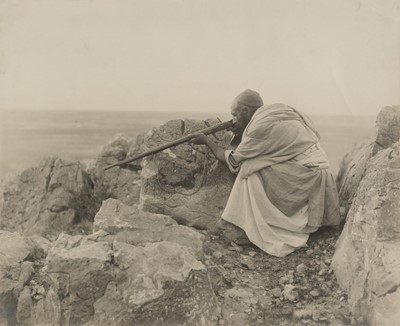 Lot 235 - Holmes (Randolph Bezzant, 1888-1973). A group of 12 photographs of tribespeople and views, c. 1920