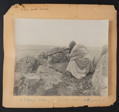 Lot 235 - Holmes (Randolph Bezzant, 1888-1973). A group of 12 photographs of tribespeople and views, c. 1920