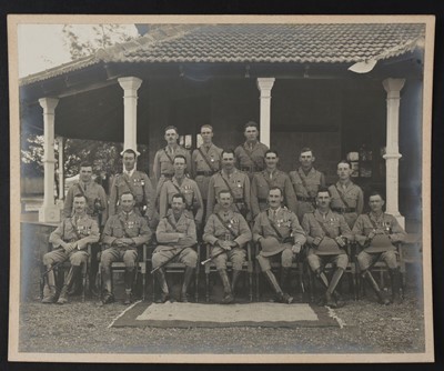 Lot 235 - Holmes (Randolph Bezzant, 1888-1973). A group of 12 photographs of tribespeople and views, c. 1920