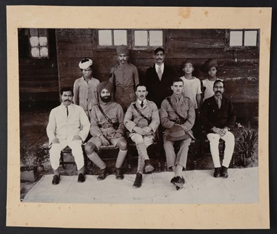 Lot 235 - Holmes (Randolph Bezzant, 1888-1973). A group of 12 photographs of tribespeople and views, c. 1920