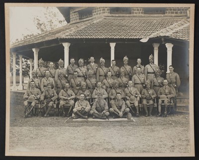 Lot 235 - Holmes (Randolph Bezzant, 1888-1973). A group of 12 photographs of tribespeople and views, c. 1920