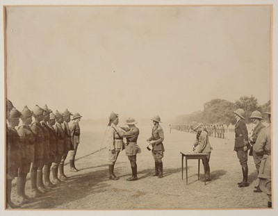 Lot 235 - Holmes (Randolph Bezzant, 1888-1973). A group of 12 photographs of tribespeople and views, c. 1920