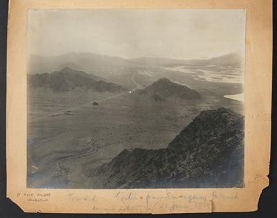 Lot 235 - Holmes (Randolph Bezzant, 1888-1973). A group of 12 photographs of tribespeople and views, c. 1920