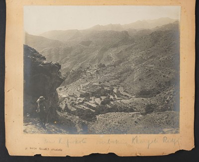 Lot 235 - Holmes (Randolph Bezzant, 1888-1973). A group of 12 photographs of tribespeople and views, c. 1920