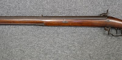 Lot 239 - Rifle. A 19th Century German Jager Hunting Rifle