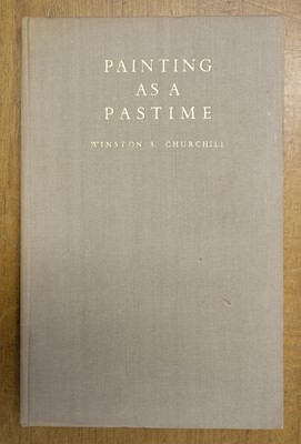 Lot 357 - Churchill (Winston Spencer). Painting as a Pastime, 3rd impression, 1949, signed copy