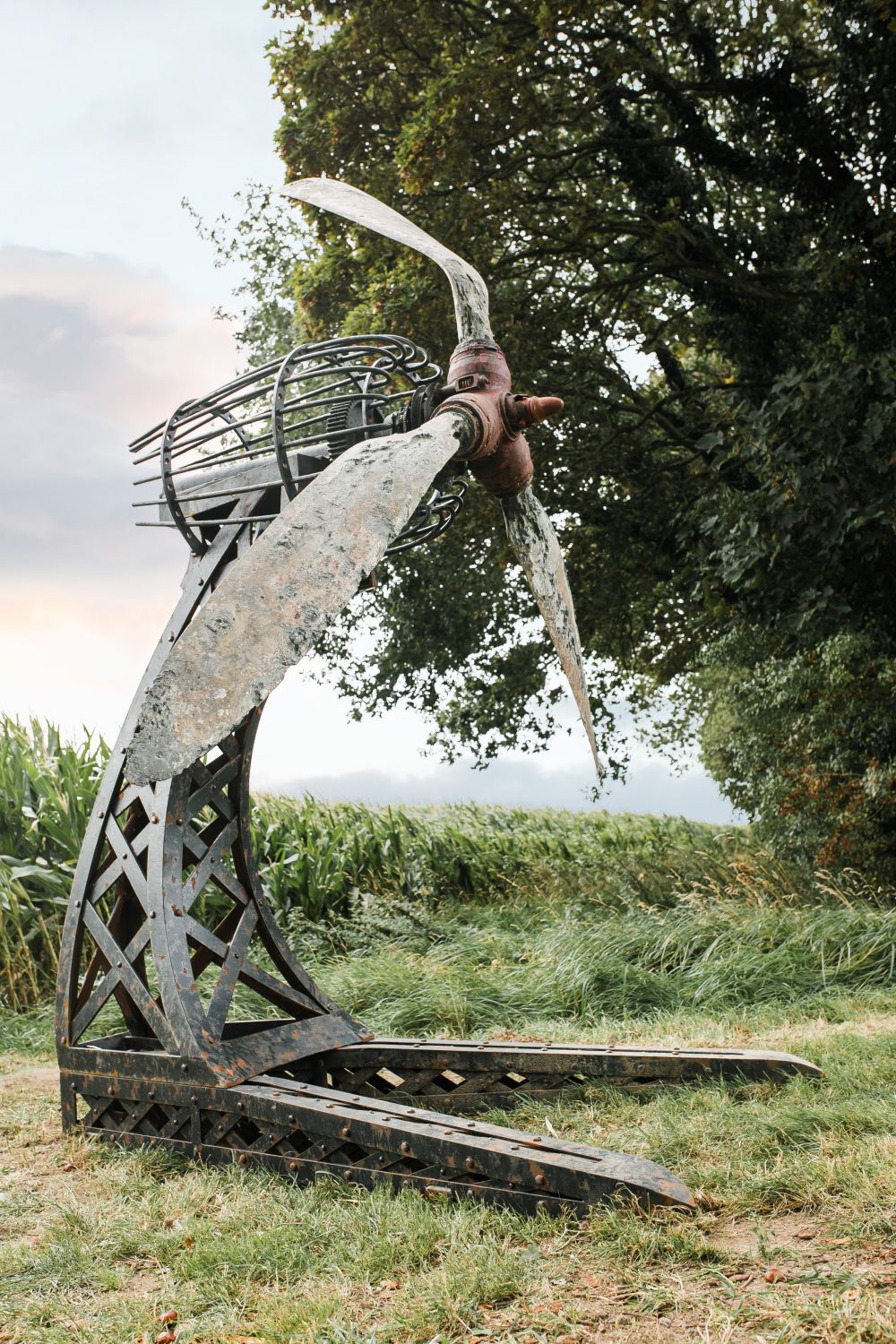 Lot 79 Guy Gibson. The Heinkel He III Propeller Shot