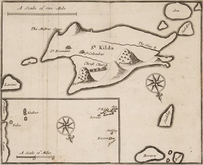 Lot 85 - Martin (Martin). A Late Voyage to St. Kilda, 1st edition, 1698, & 8 others, St Kilda-related