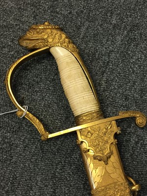 Lot 398 - Sword. American Officers' 1796 Light Cavalry Sword