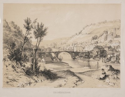 Lot 262 - Haghe (Louis). Galton Bridge. Erected over the new line of the Birmingham Canal at Smethwick, 1826