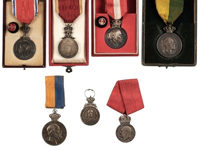 Lot 285 - Norway, Sweden and Denmark Medals