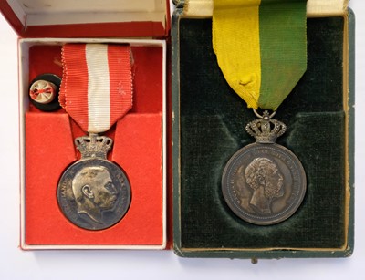 Lot 285 - Norway, Sweden and Denmark Medals