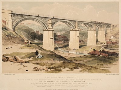 Lot 591 - Richardson (Thomas Miles). The Ouse Burn Viaduct, circa 1830