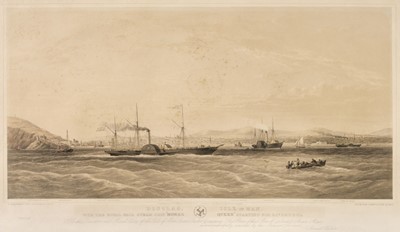 Lot 587 - Picken (T.). Douglas Isle of Man. With the Royal Mail Steam Ship "Mona's Queen", circa 1850