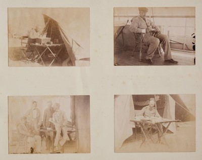 Lot 230 - The Tirah Expedition 1897[-98]. An album of 170 window-mounted photographs