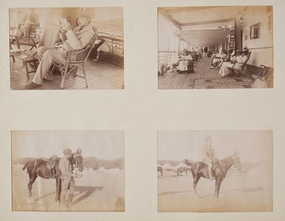 Lot 230 - The Tirah Expedition 1897[-98]. An album of 170 window-mounted photographs