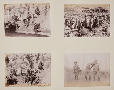 Lot 230 - The Tirah Expedition 1897[-98]. An album of 170 window-mounted photographs