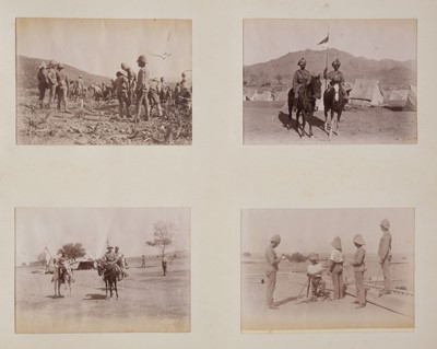 Lot 230 - The Tirah Expedition 1897[-98]. An album of 170 window-mounted photographs