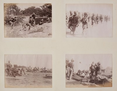 Lot 230 - The Tirah Expedition 1897[-98]. An album of 170 window-mounted photographs