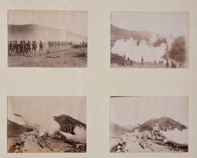 Lot 230 - The Tirah Expedition 1897[-98]. An album of 170 window-mounted photographs