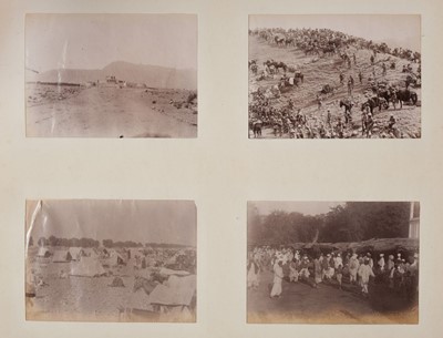 Lot 230 - The Tirah Expedition 1897[-98]. An album of 170 window-mounted photographs