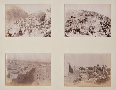 Lot 230 - The Tirah Expedition 1897[-98]. An album of 170 window-mounted photographs