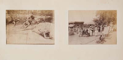 Lot 230 - The Tirah Expedition 1897[-98]. An album of 170 window-mounted photographs