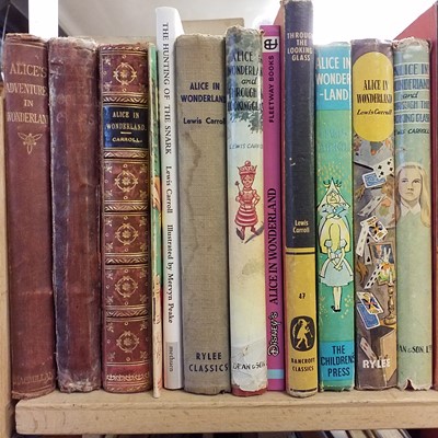 Lot 432 - Carroll (Lewis). Large collection of editions of Alice's Adventures in Wonderland, 19th-20th century