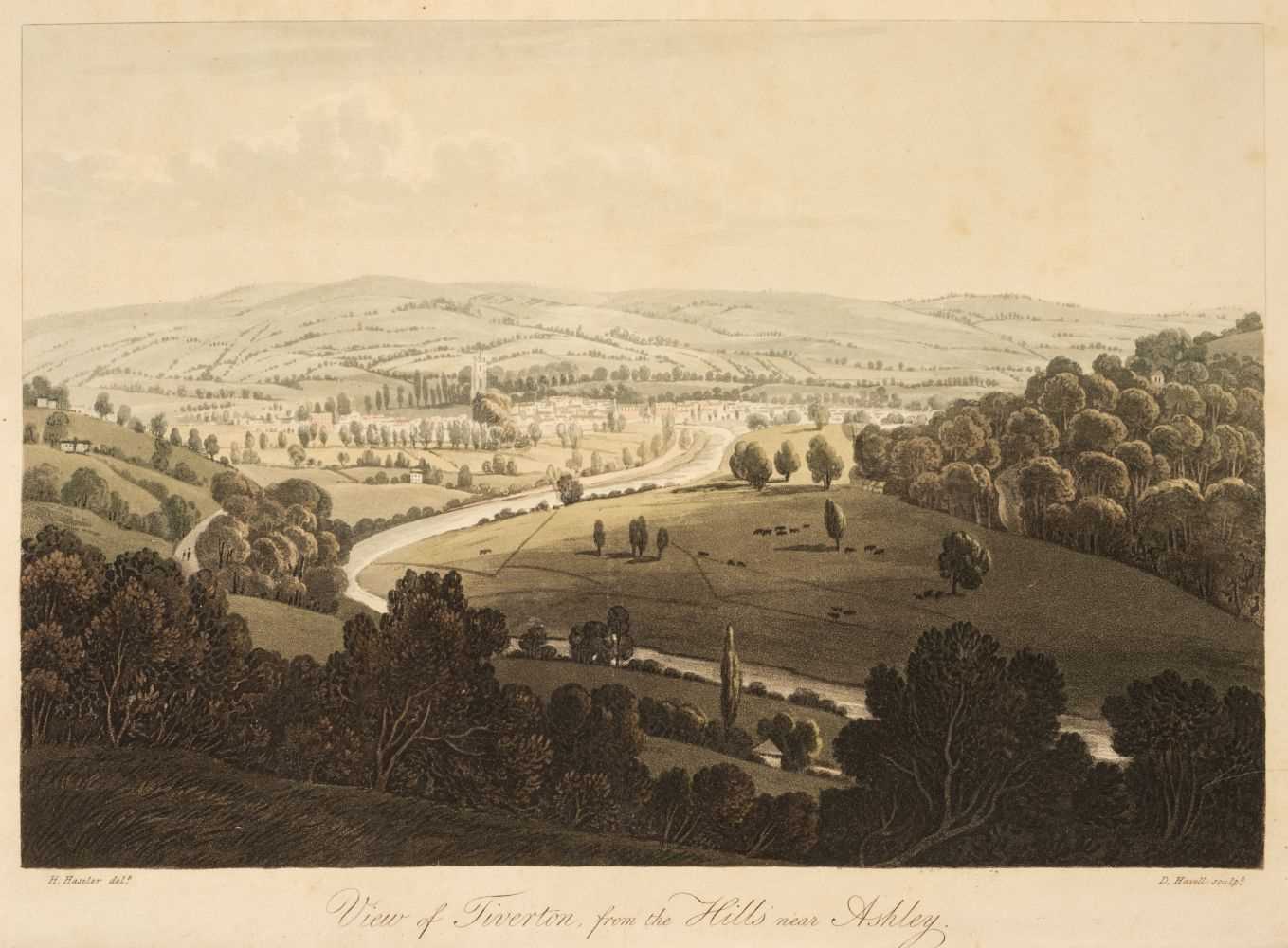 Lot 40 - Devon. Picturesque Views on the River Exe, 1st ed., Tiverton, 1819