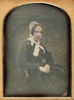 Lot 123 - Candler Family Archive. A collection of 2 quarter-plate & 3 ninth-plate daguerreotypes, c. 1852