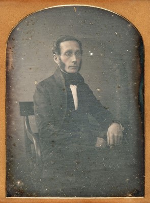Lot 123 - Candler Family Archive. A collection of 2 quarter-plate & 3 ninth-plate daguerreotypes, c. 1852