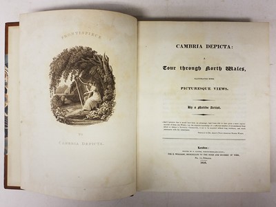 Lot 49 - Pugh (Edward). Cambria Depicta: a Tour through North Wales, 1816
