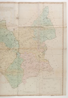 Lot 407 - Leicestershire. Prior (John), Large scale Map of Leicestershire, 1779