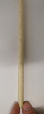 Lot 174 - Whalebone Stick. A Victorian whalebone stick