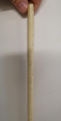 Lot 174 - Whalebone Stick. A Victorian whalebone stick