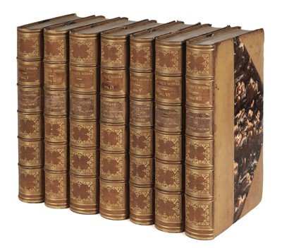 Lot 341 - Defoe (Daniel). Novels, 7 volumes, 1854-61