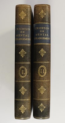 Lot 310 - Crichton (Alexander). An Inquiry into Mental Derangement, 1st edition, 1798, & 1 other