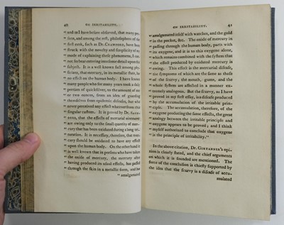 Lot 310 - Crichton (Alexander). An Inquiry into Mental Derangement, 1st edition, 1798, & 1 other