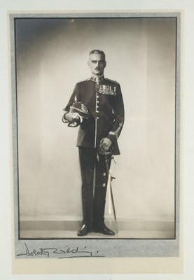 Lot 211 - Military Officers. An album containing 23 window-mounted cabinet cards, c. 1870s/1900s