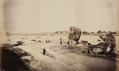 Lot 254 - Thomson (John, 1837-1921). Harbour of Amoy [Xiamen, China], c. 1869, albumen print