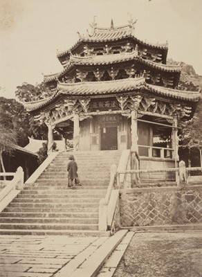 Lot 255 - Thomson (John, 1837-1921). Inner Temple Lam-Poh-Toh Josshouse, China, c. 1869, albumen print