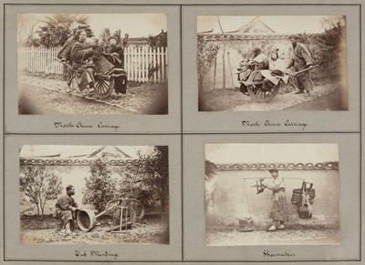 Lot 213 - Thomson (John, 1837-1921). A group of four albumen prints, c. 1869