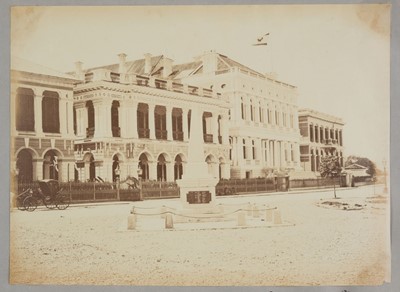 Lot 261 - Thomson (John, 1837-1921). View of the Bund, Shanghai, [China], 1869, albumen print