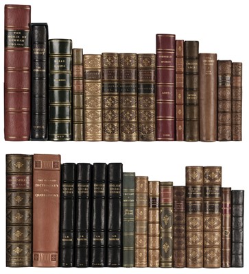 Lot 204 - Bindings. Dickens, Bleak House, 1853, Boycott, Autobiography, 1987, one of 151 copies, & 22 others