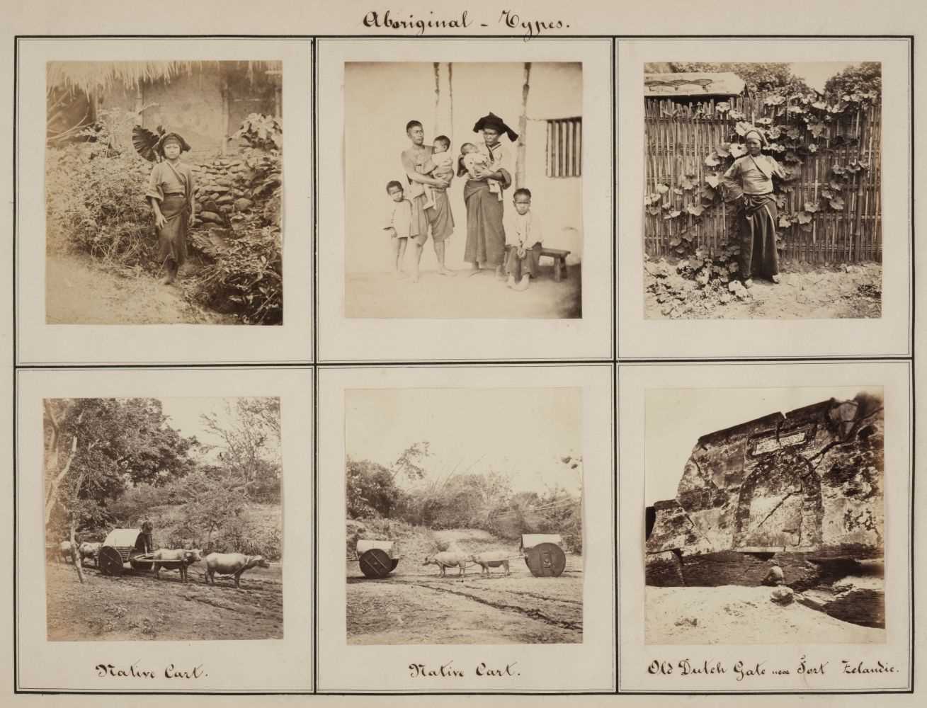 Lot 269 - Thomson (John, 1837-1921). 12 small photographs of indigenous people & scenes in Formosa, 1871