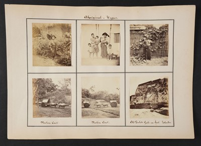 Lot 269 - Thomson (John, 1837-1921). 12 small photographs of indigenous people & scenes in Formosa, 1871