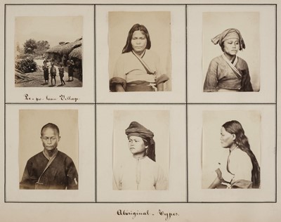 Lot 270 - Thomson (John, 1837-1921). 10 small photographs of indigenous people and scenes in Formosa, 1871