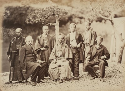 Lot 278 - Weed (Charles Leander). Japanese Cabinet Officials with the US Minister to Japan, 1867