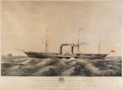 Lot 489 - Gregory (C.). The Royal Mail Steam Packet Company's Ship, Solent..., 1853